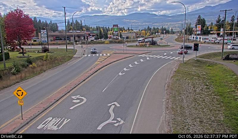 Latest DriveBC image at Clearwater - S