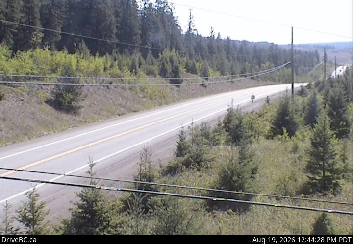 Latest DriveBC image at Enterprise - S