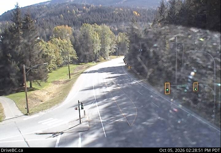 Latest DriveBC image at Whistler Village Gate - S