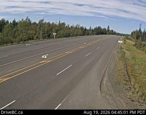 Latest DriveBC image at Begbie Summit