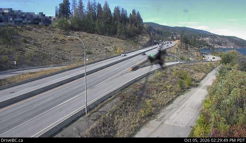 Latest DriveBC image at Lake Country - N