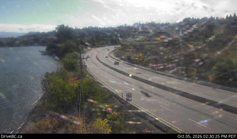 Latest DriveBC image at Lake Country - S