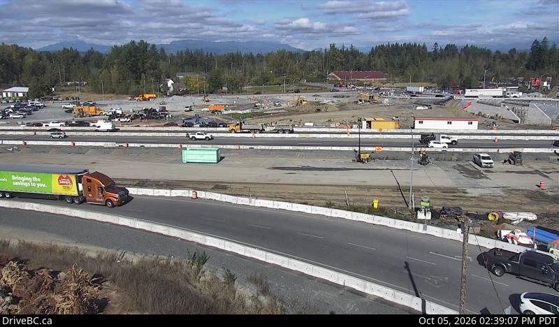 Latest DriveBC image at Hwy 1 at 264 Street - N
