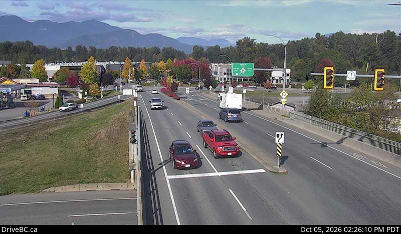 Latest DriveBC image at Evans Road - N