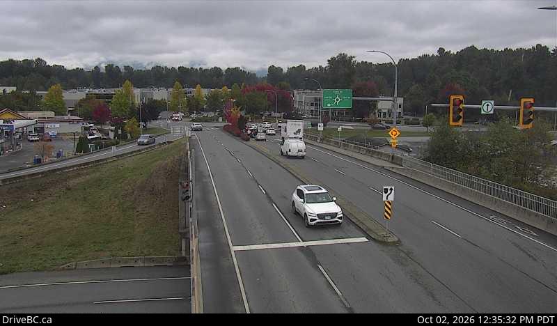 Latest DriveBC image at Evans Road - N