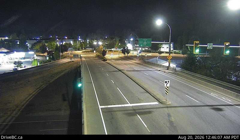 Latest DriveBC image at Evans Road - N