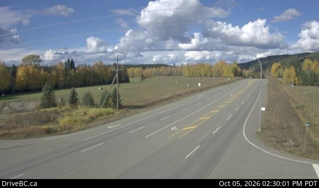 Latest DriveBC image at Chamulak Road