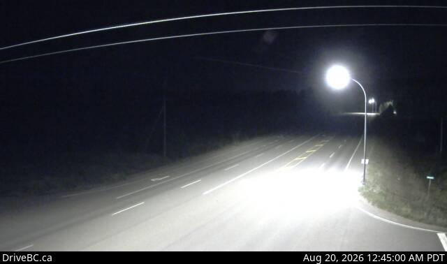 Latest DriveBC image at Chamulak Road