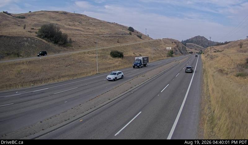 Latest DriveBC image at Kalamalka Lookout