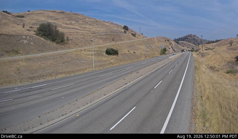 Latest DriveBC image at Kalamalka Lookout