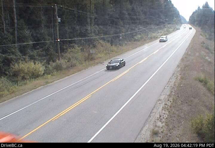 Latest DriveBC image at Sicamous - W