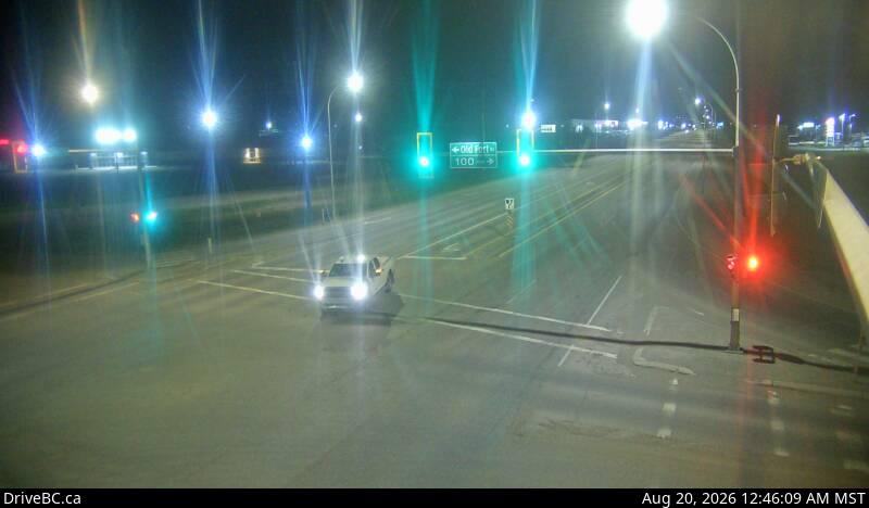 Latest DriveBC image at Fort St. John - NW