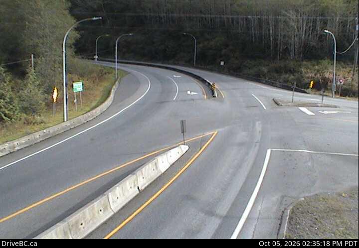 Latest DriveBC image at Port Edward - E