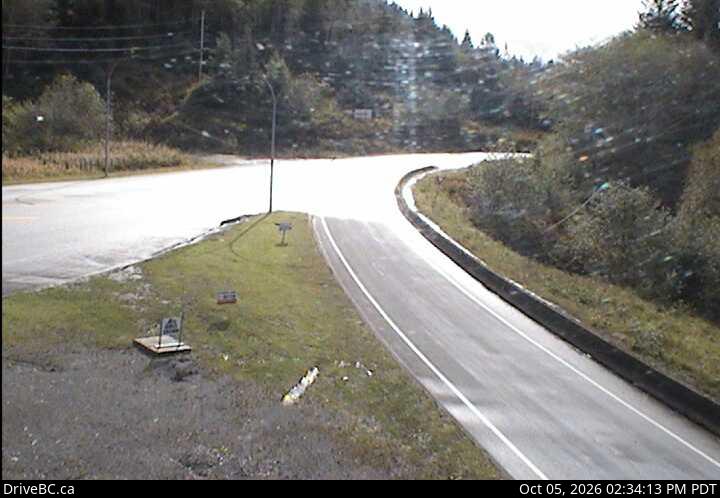 Latest DriveBC image at Port Edward - S
