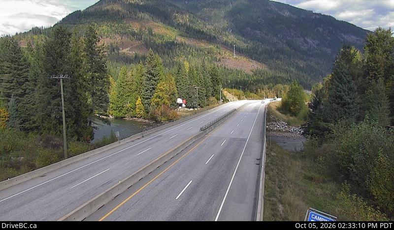 Latest DriveBC image at Perry River - E
