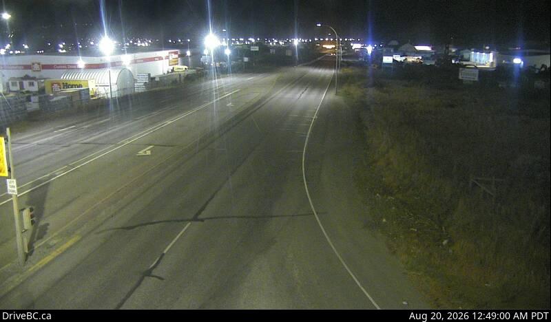 Latest DriveBC image at Halston Avenue / Paul Lake Road - N