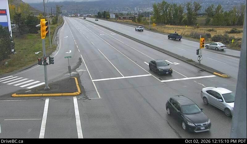 Latest DriveBC image at Halston Avenue / Paul Lake Road - S