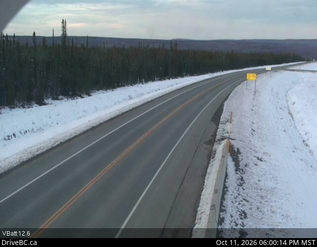 Latest DriveBC image at Sikanni Chief