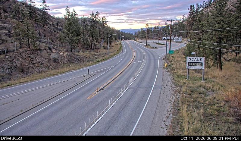 Latest DriveBC image at Kaleden - N