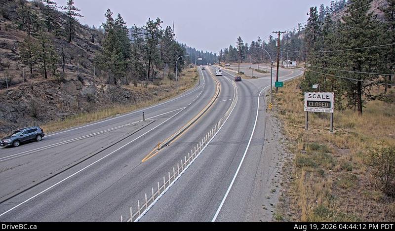 Latest DriveBC image at Kaleden - N