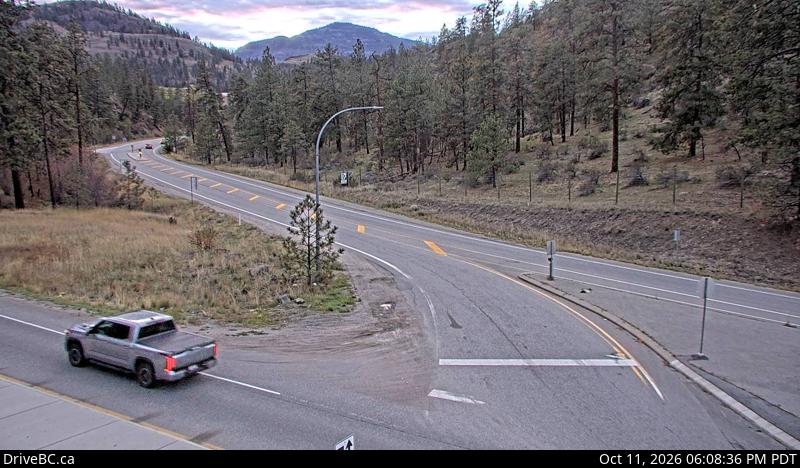 Latest DriveBC image at Kaleden - W