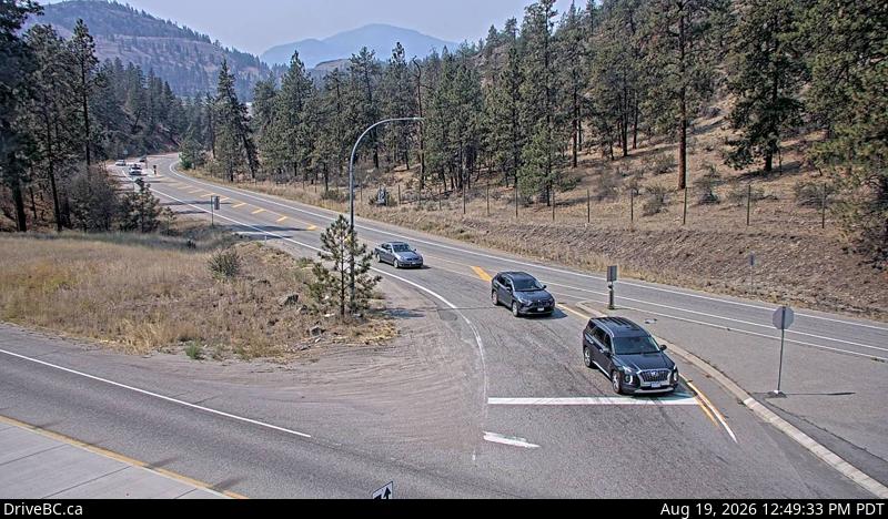 Latest DriveBC image at Kaleden - W
