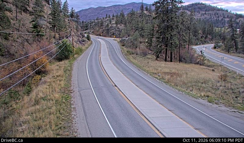 Latest DriveBC image at Kaleden - S