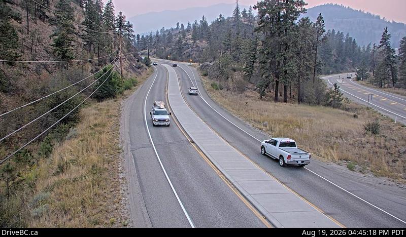 Latest DriveBC image at Kaleden - S