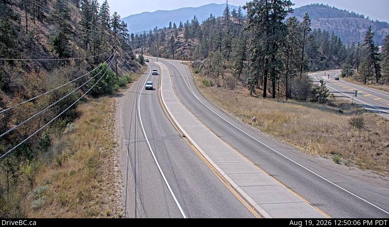 Latest DriveBC image at Kaleden - S