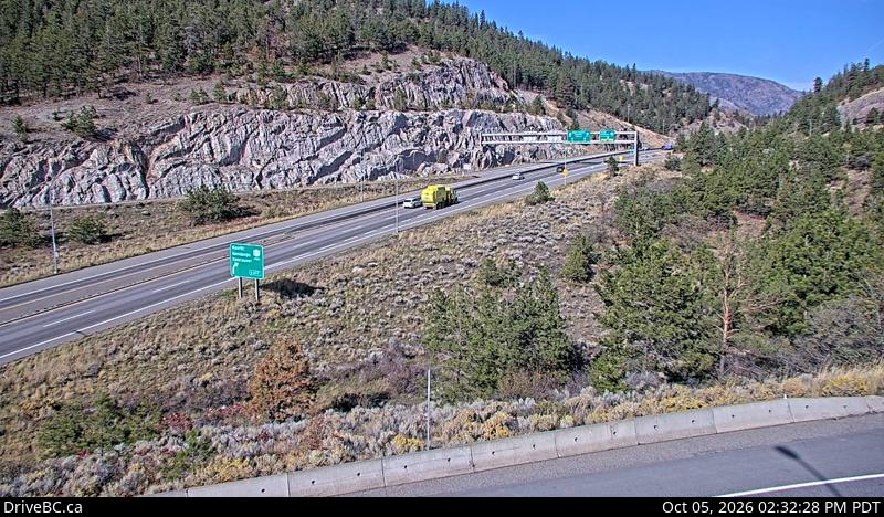 Latest DriveBC image at Highway 97 at Highway 97C - N