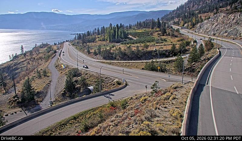 Latest DriveBC image at Highway 97 at Highway 97C - S