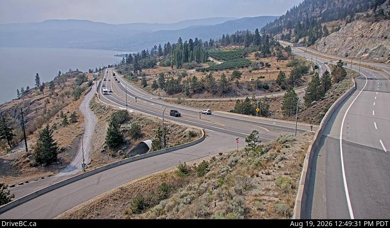 Latest DriveBC image at Highway 97 at Highway 97C - S