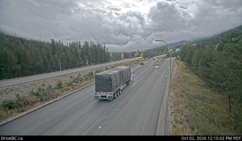 Latest DriveBC image at Mine Creek