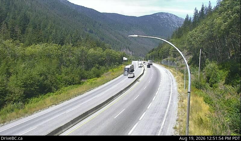 Latest DriveBC image at Portia - N