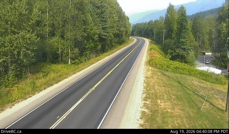 Latest DriveBC image at One-Mile Hill - E