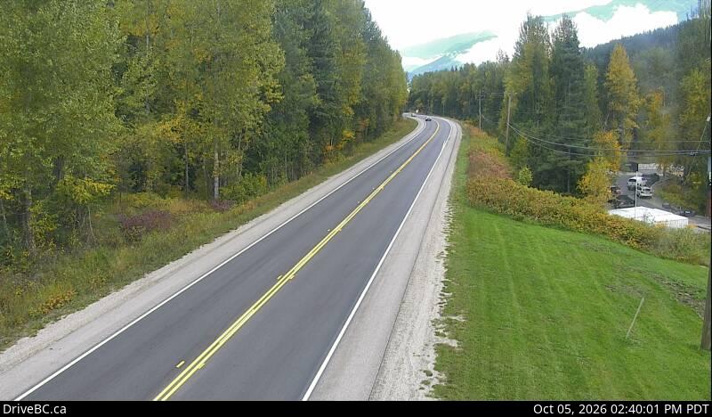 Latest DriveBC image at One-Mile Hill - E
