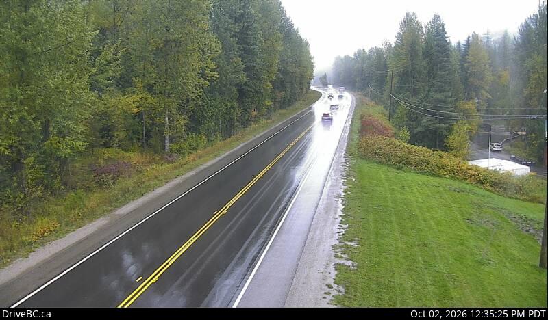 Latest DriveBC image at One-Mile Hill - E