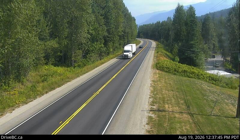 Latest DriveBC image at One-Mile Hill - E
