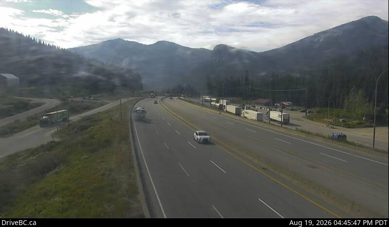 Latest DriveBC image at Zopkios Northbound - S