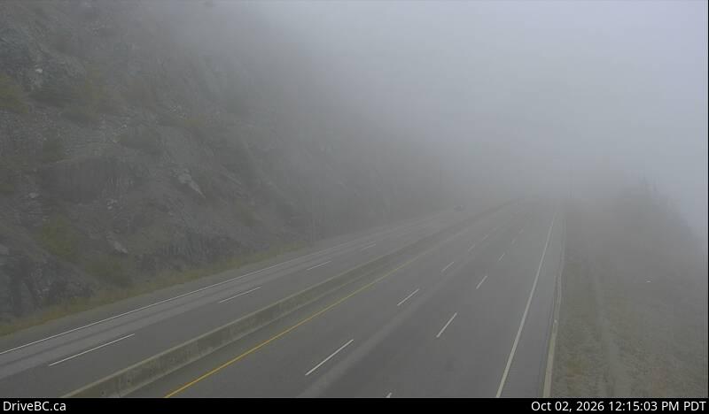 Latest DriveBC image at Coquihalla Summit - N