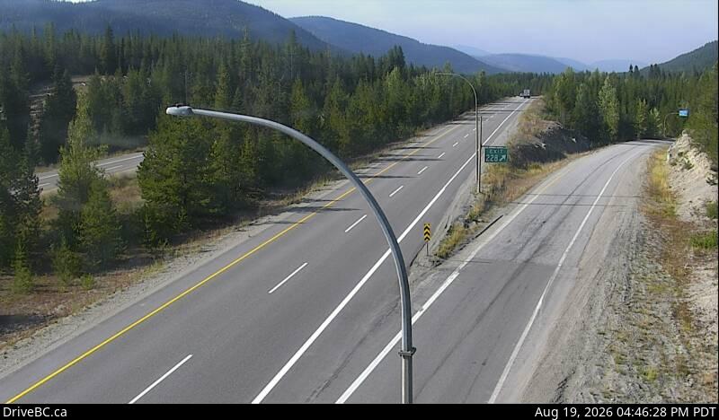 Latest DriveBC image at Britton Creek - N