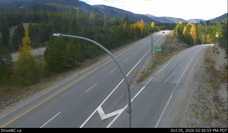 Latest DriveBC image at Britton Creek - N