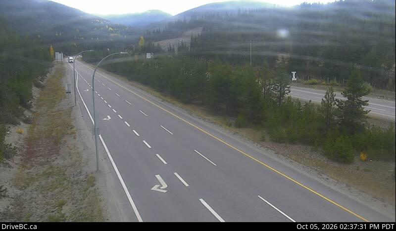 Latest DriveBC image at Britton Creek - S
