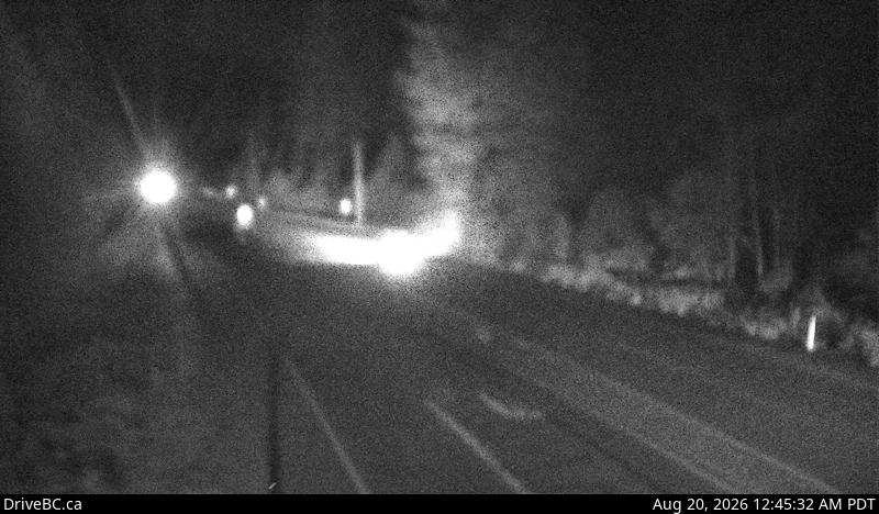 Latest DriveBC image at Brew Creek - S