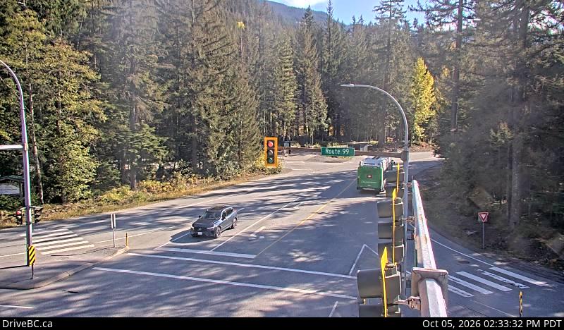 Latest DriveBC image at Function Junction - E