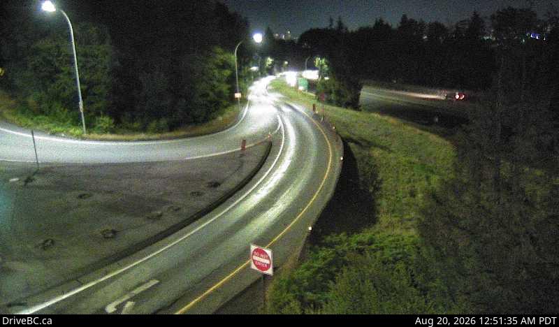 Latest DriveBC image at Cross Creek - E