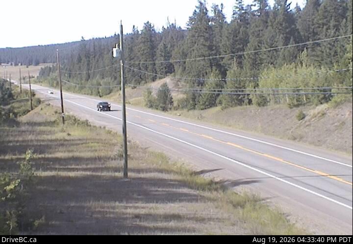 Latest DriveBC image at Enterprise - N