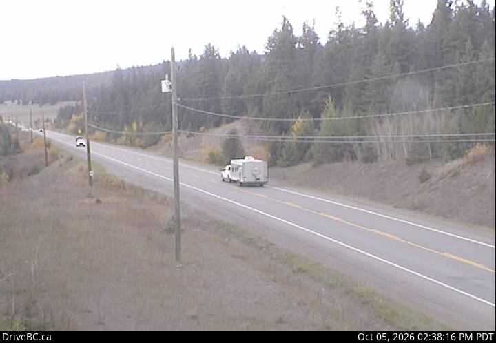 Latest DriveBC image at Enterprise - N