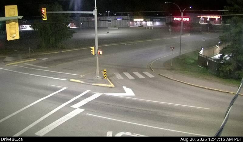 Latest DriveBC image at Burns Lake - S