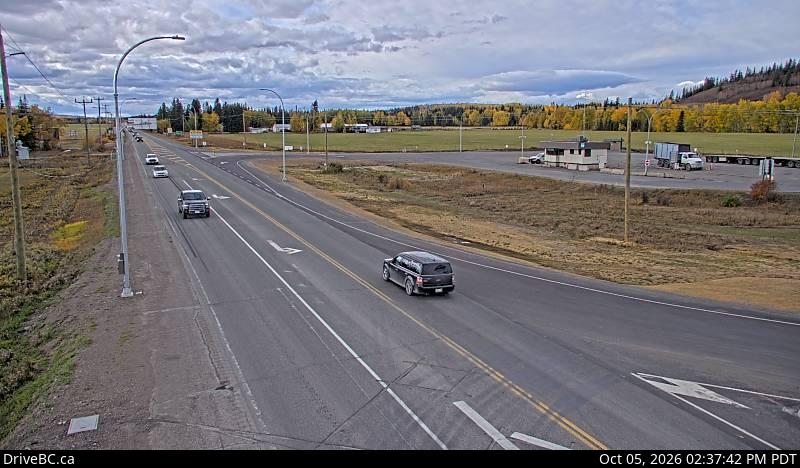 Latest DriveBC image at Hwy 16 at Hwy 27 - W